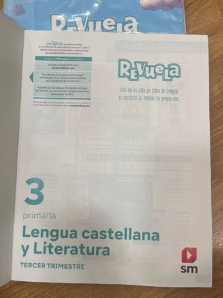LIBRO LENGUA CASTELLANA Y LITERATURA 3 PRIMARIA