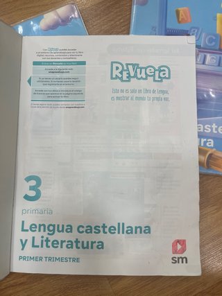 LIBRO LENGUA CASTELLANA Y LITERATURA 3 PRIMARIA