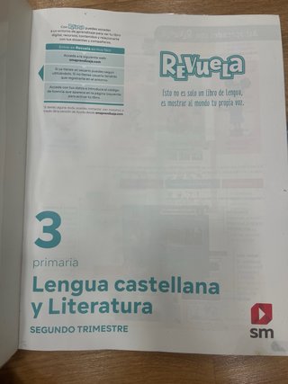 LIBRO LENGUA CASTELLANA Y LITERATURA 3 PRIMARIA