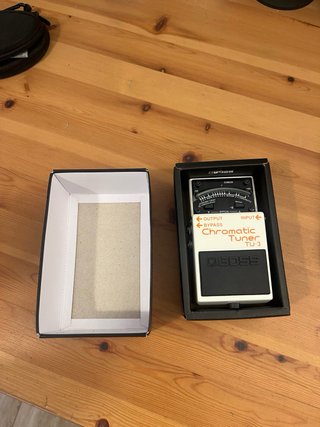 PEDAL AFINADOR BOSS TU-3 Chromatic Tuner Pedal