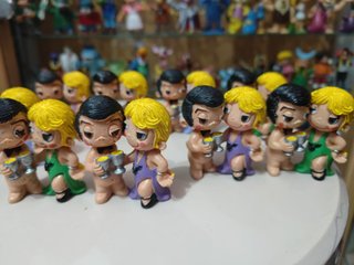 10 figuras goma pvc comic spain años 80 Love it