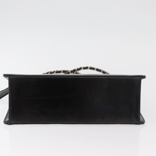 CHANEL Matelasse Chain Hand Bag Patent leather
