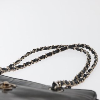 CHANEL Matelasse Chain Hand Bag Patent leather