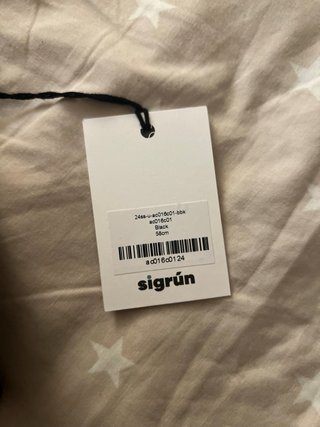 Gorra negra Sigrún