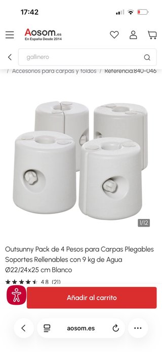 2 pesos para carpa