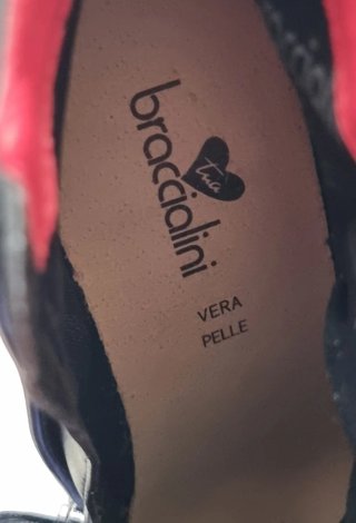Stivaletti Braccialini Blu e Rossi