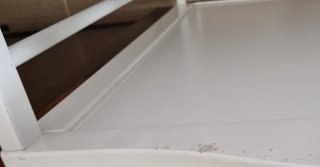 Cuna IKEA Smagora blanca con colchón