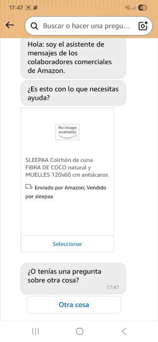 Cuna IKEA Smagora blanca con colchón