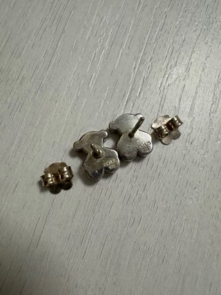 Pendientes Oso Tous Plata