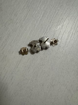 Pendientes Oso Tous Plata
