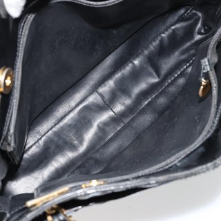 CHANEL Matelasse Chain Tote Bag Patent Leather