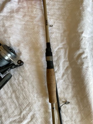 Lote de pesca completo: 2 cañas + 3 carretes + señ
