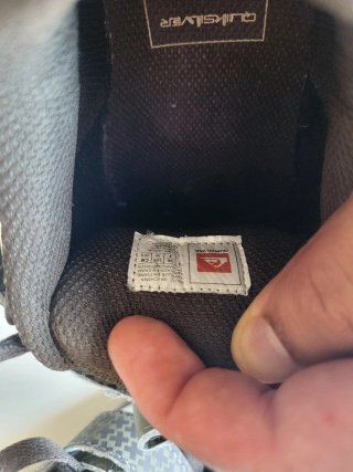 Zapatillas Quiksilver Marrón y Blanco
