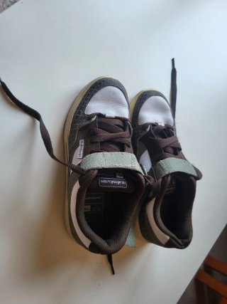 Zapatillas Quiksilver Marrón y Blanco