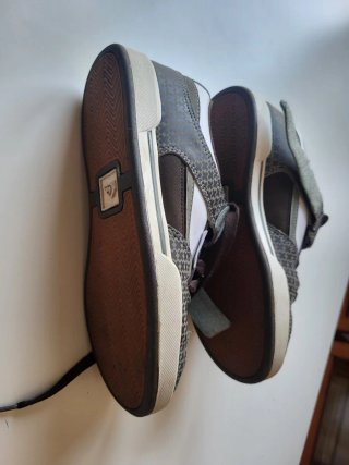 Zapatillas Quiksilver Marrón y Blanco