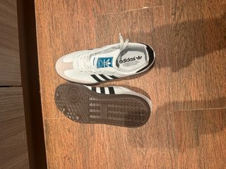 Zapatillas Adidas Samba Beige/Blanco Talla 41