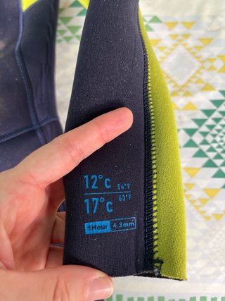 Neopreno Olaian niño Talla 8 4/3