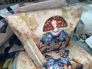 Bolsos de playa con cartera