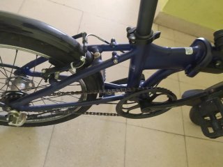 Bicicleta Plegable Ryme Azul