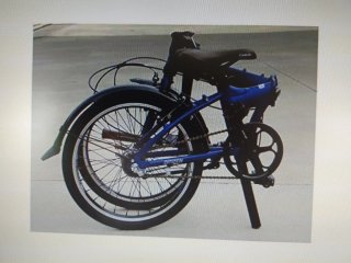 Bicicleta Plegable Ryme Azul