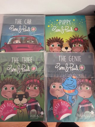 Libros Kids&Us nuevos Pam&Paul