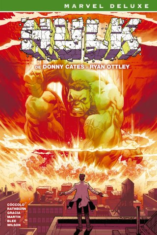 Marvel deluxe xl hulk de cates y ottley