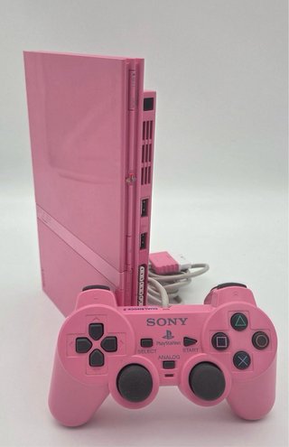 Ps2 Rosa Edición Limitada + Accesorios