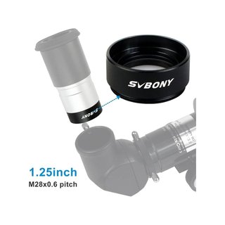 Svbony 0.5X riduttore focale oculare lente 1.25"
