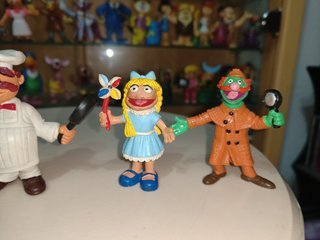 4 FIGURAS GOMA PVC COMICS SPAIN BARRIO SESAMO