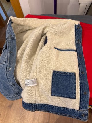 Cazadora tejana forrada Talla S