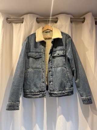 Cazadora tejana forrada Talla S