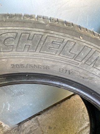 Neumáticos Michelin 205/55 R16 ocasión