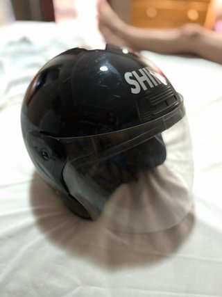 Casco Moto Shiro Negro