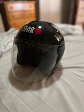 Casco Moto Shiro Negro