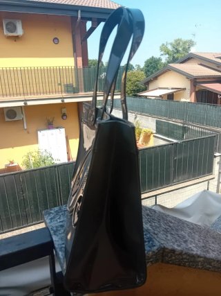 Borsa Armani Jeans Grigia Vernice