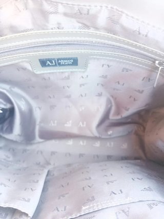 Borsa Armani Jeans Grigia Vernice