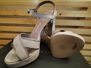 Sandalias Ante Rosa Palo Pedro Miralles Brillantes
