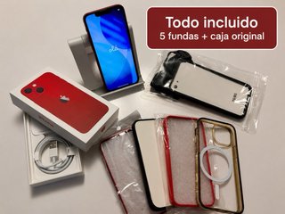 iPhone 13 mini 128GB Rojo - Impecable