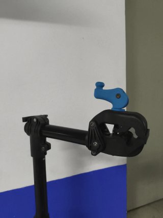 Trípode Reparación Bicicleta Negro