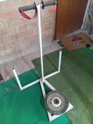 Lote de 4 maquinas de gimnasia