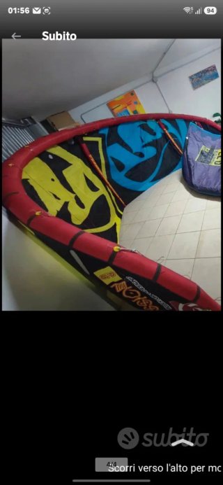 Kite RRD Passion 9mq con barra