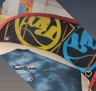 Kite RRD Passion 9mq con barra
