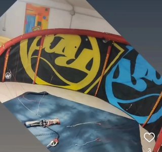 Kite RRD Passion 9mq con barra