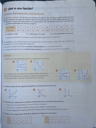 Matemáticas 1 secundaria Revuela