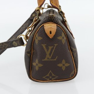 LOUIS VUITTON Monogram Mini Speedy Hand Bag