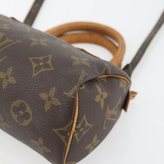 LOUIS VUITTON Monogram Mini Speedy Hand Bag