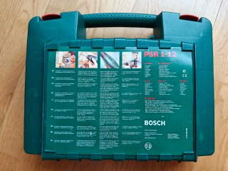 Taladro Bosch PSR 1-12 con maletín