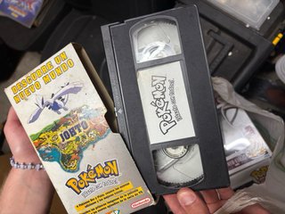 Película Pokémon Oro y Plata VHS