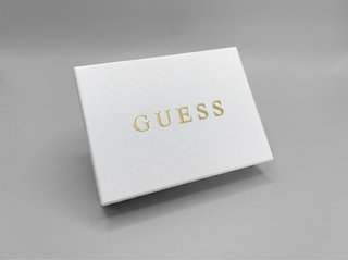 Monedero Guess Negro Acolchado