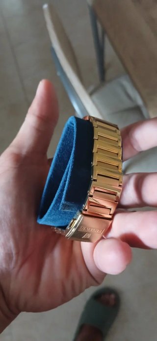 Orologio Festina Rettangolare Oro Nuovo